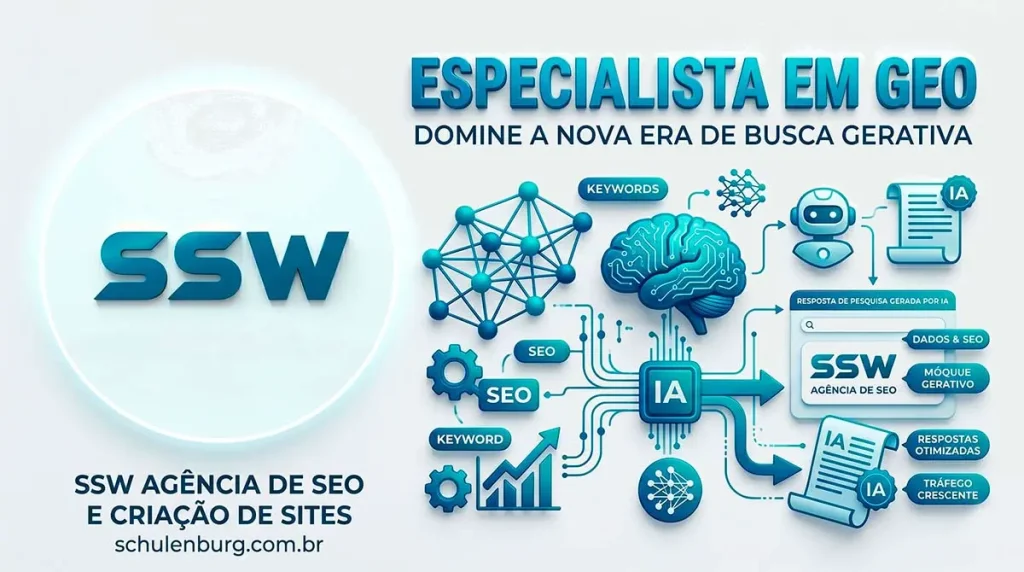 Especialistas em GEO em Blumenau e Região. - SSW Agência de SEO e Criação de Sites. Especialistas em GEO em Blumenau e Região. - SSW Agência de SEO e Criação de Sites.